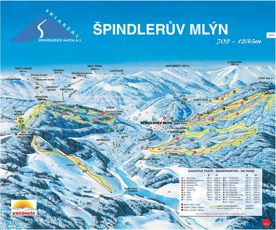 "Szpindlerowy Młyn", Czechy