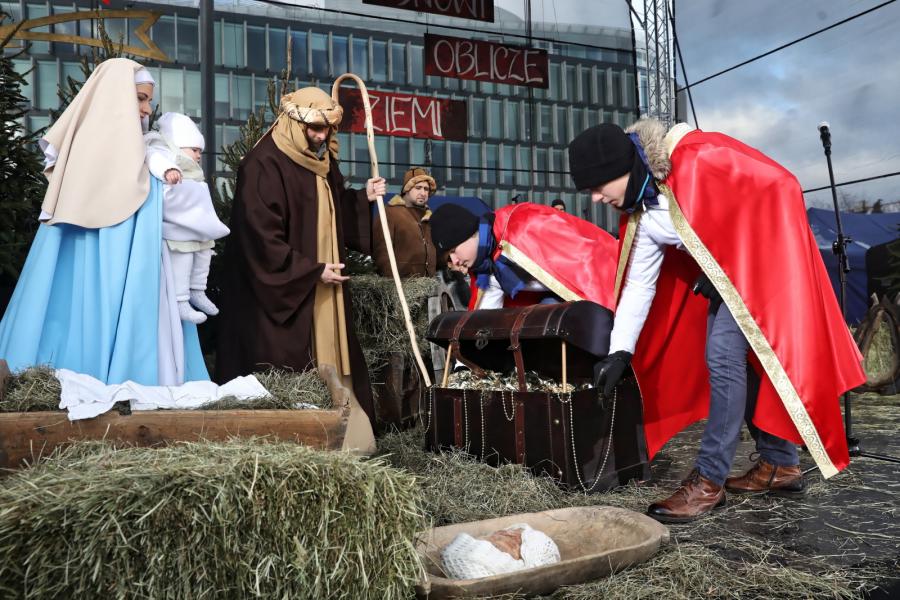 Orszak Trzech Króli przeszedł ulicami Warszawy