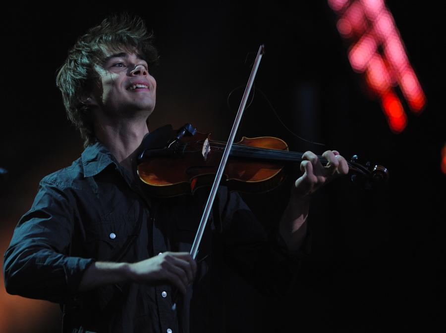 Norweski piosenkarz, skrzypek i kompozytor Alexander Rybak,