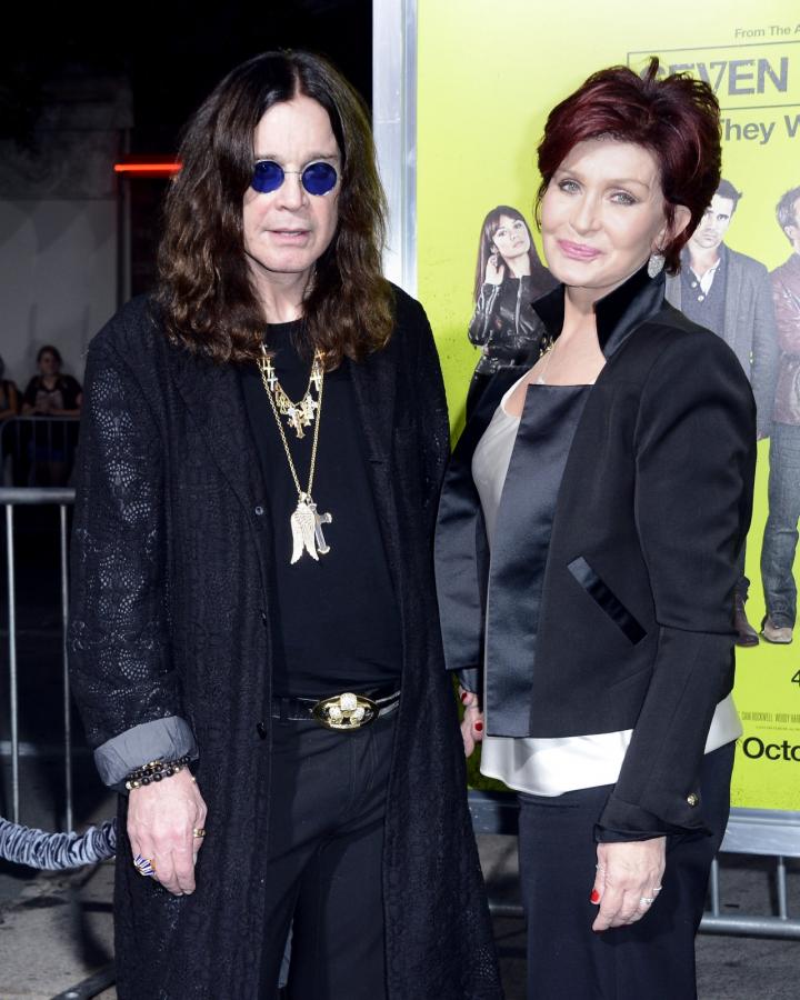 Ozzy i Sharon Osbourne na premierze "Siedmiu psychopatów"