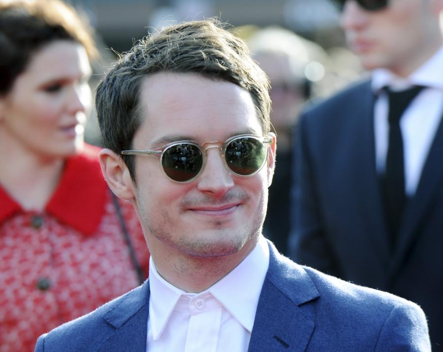 Elijah Wood na uroczystej premierze filmu "Hobbit: Niezwykła podróż 3D"