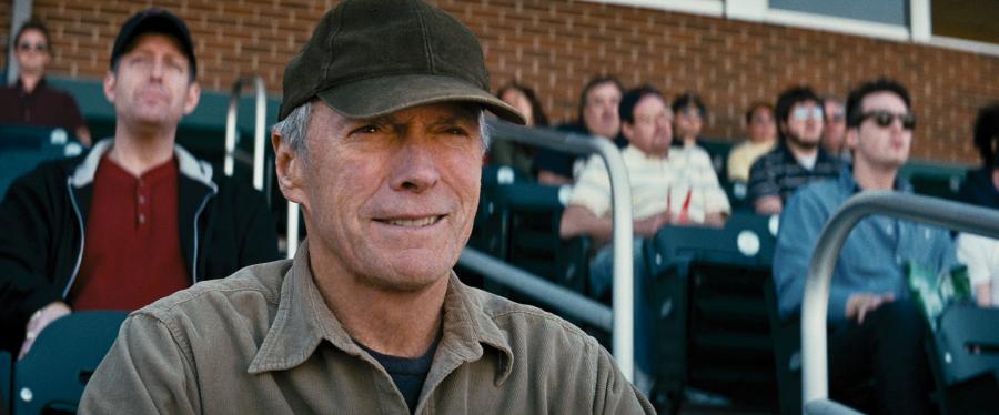 Clint Eastwood w filmie "Dopóki piłka w grze"