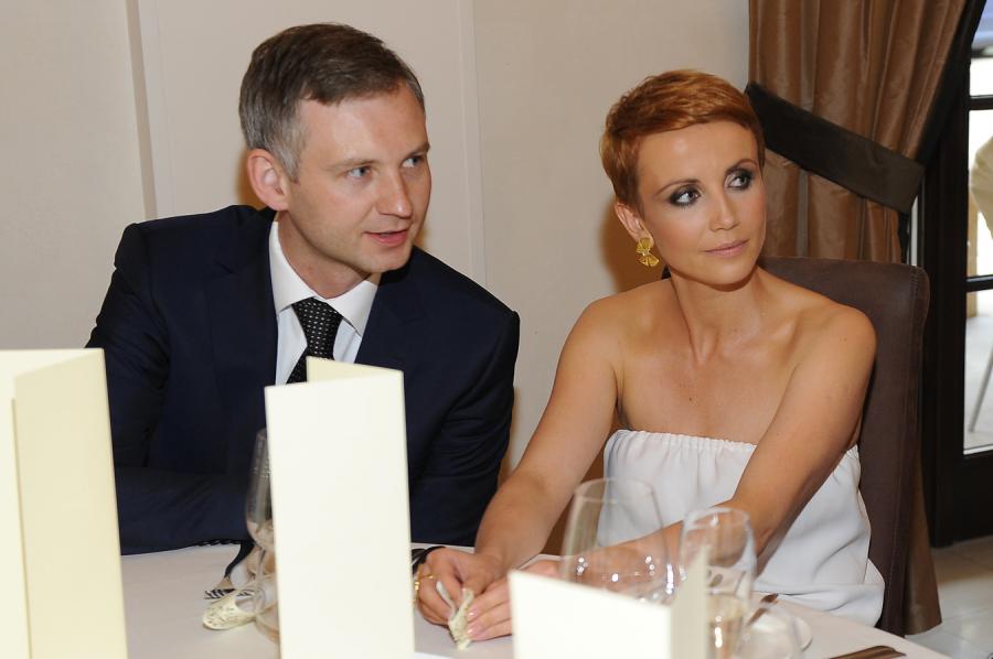 Katarzyna Zielińska i Wojciech Domański