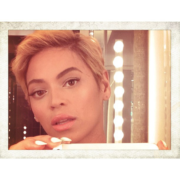 Beyoncé w nowej fryzurze