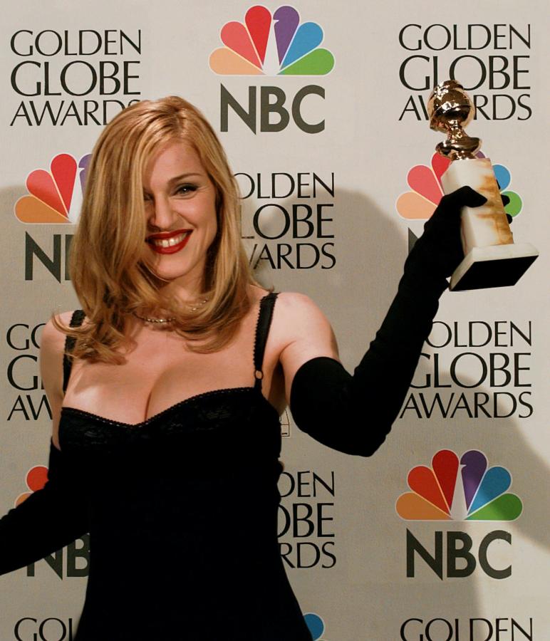 Madonna ze Złotym Globem dla najlepszej aktorki w 1997 roku