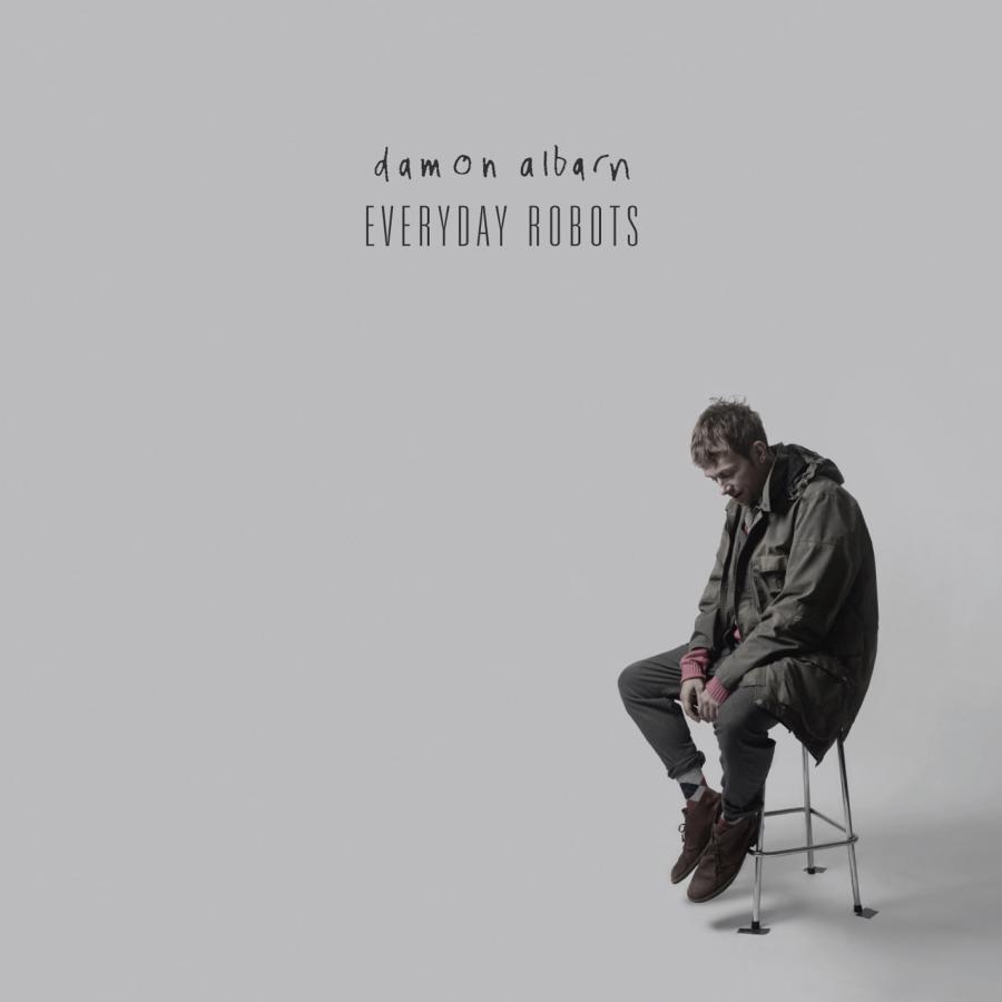 Damon Albarn na okładce albumu "Everyday Robots"
