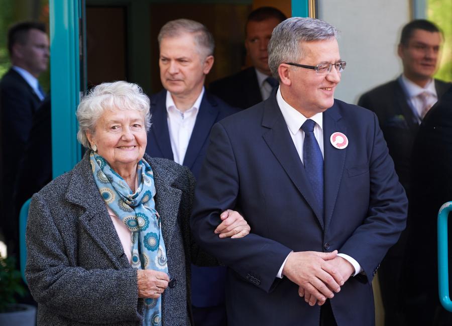 Bronisław Komorowski i Jadwiga Komorowska
