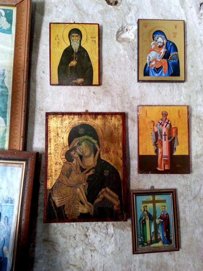 Akrokorynt, Grecja. Kościół św. Dmitrija Obrońcy Twierdzy