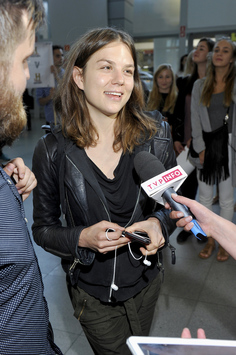 Morgane Polański promuje "Wikingów" w Polsce
