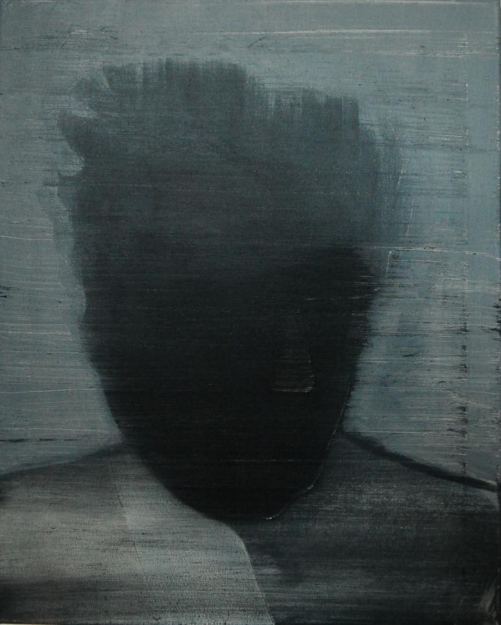"Szkice do portretu 15", Cezary Bednarczyk, olej na płótnie, 50x40 cm